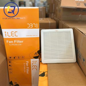 ILEC IL-FF250.230: QUẠT HÚT KÈM MIỆNG GIÓ CÓ LỌC BỤI 230VAC 0.23A 30.6W