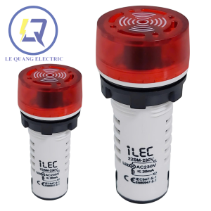 ILEC 22SM-230V: ĐÈN BÁO PHA PHI 22 CÓ CÒI 230V
