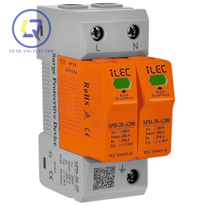 ILEC SPD-20-280/2P: CHỐNG SÉT LAN TRUYỀN 280V 2 PHA