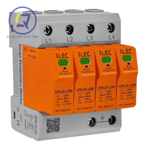 ILEC SPD-20-280/4P: CHỐNG SÉT LAN TRUYỀN 280V 4 PHA